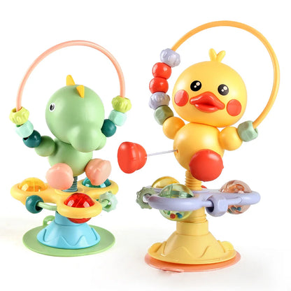 Soothing Baby Rattle Suction Cup Newborn Sensory Toys