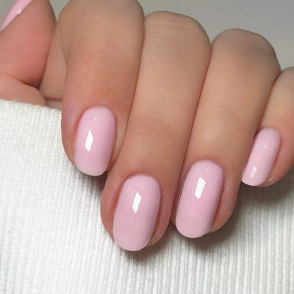 Press On Nails Short Square White Minimalist False Nail Tips Kit Spring 2026 Reusable