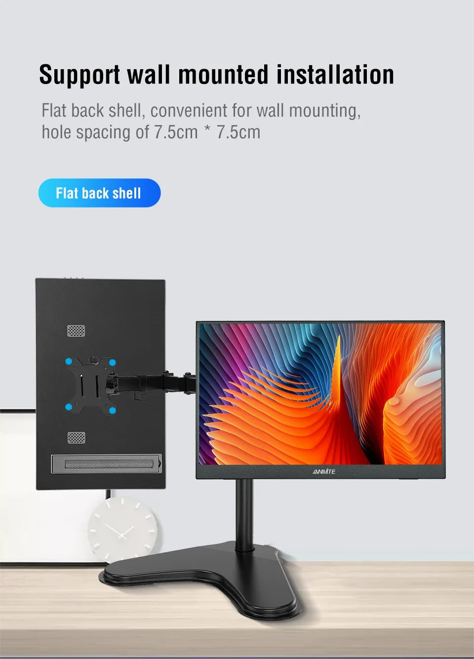 Travel-Friendly Monitor 14.1 Inch Touch IPS HDR10 Second Screen