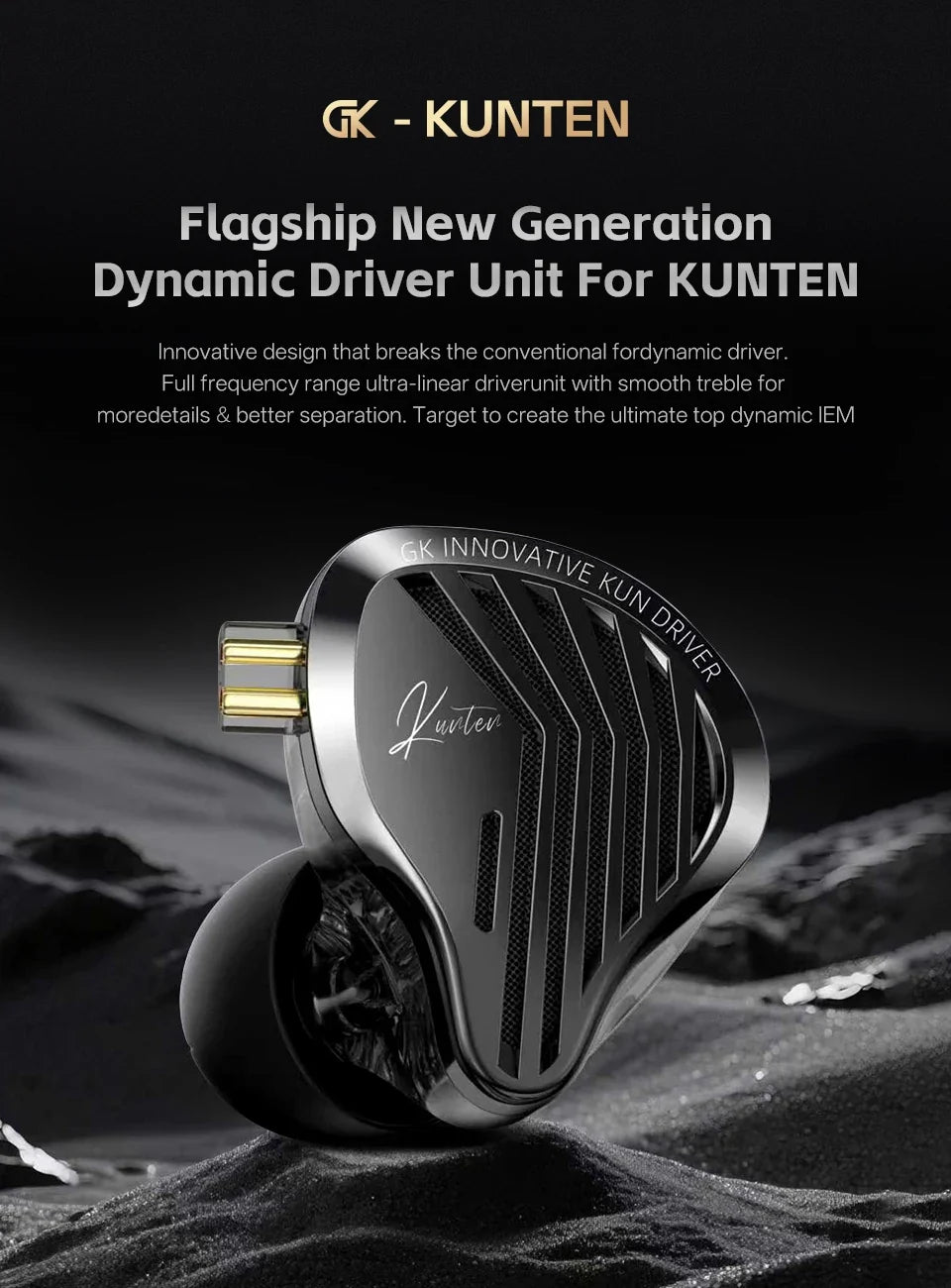 Dynamic Earphones Driver HiFi Earbuds With Detachable Cable For DJ Use Summer 2026 Trend