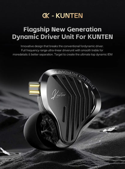 Dynamic Earphones Driver HiFi Earbuds With Detachable Cable For DJ Use Summer 2026 Trend