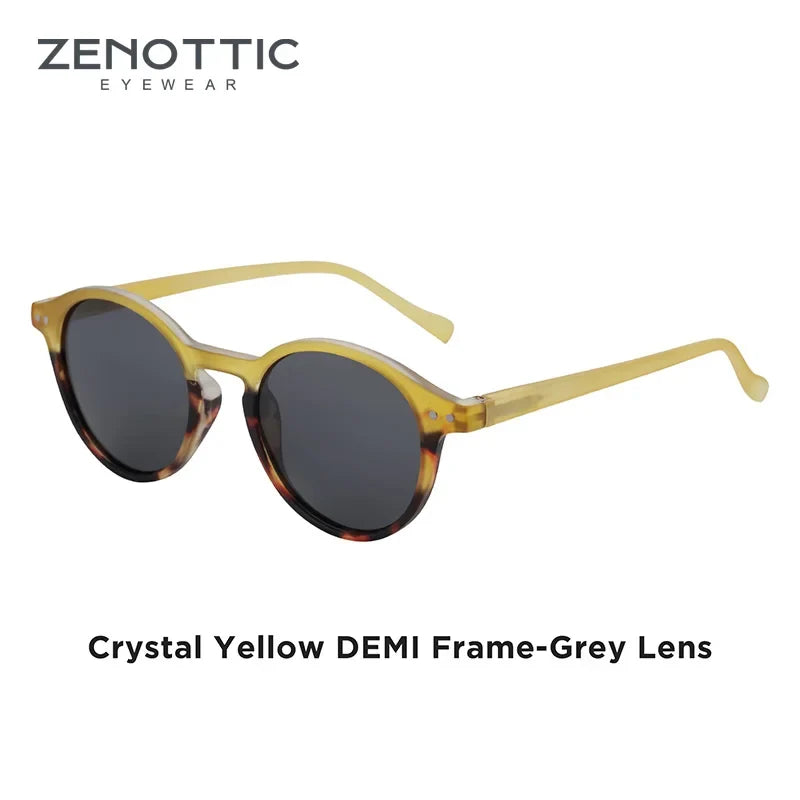 Sunglasses Polarized Round Retro Unisex Eyewear Summer 2026 Trend UV400 Protection