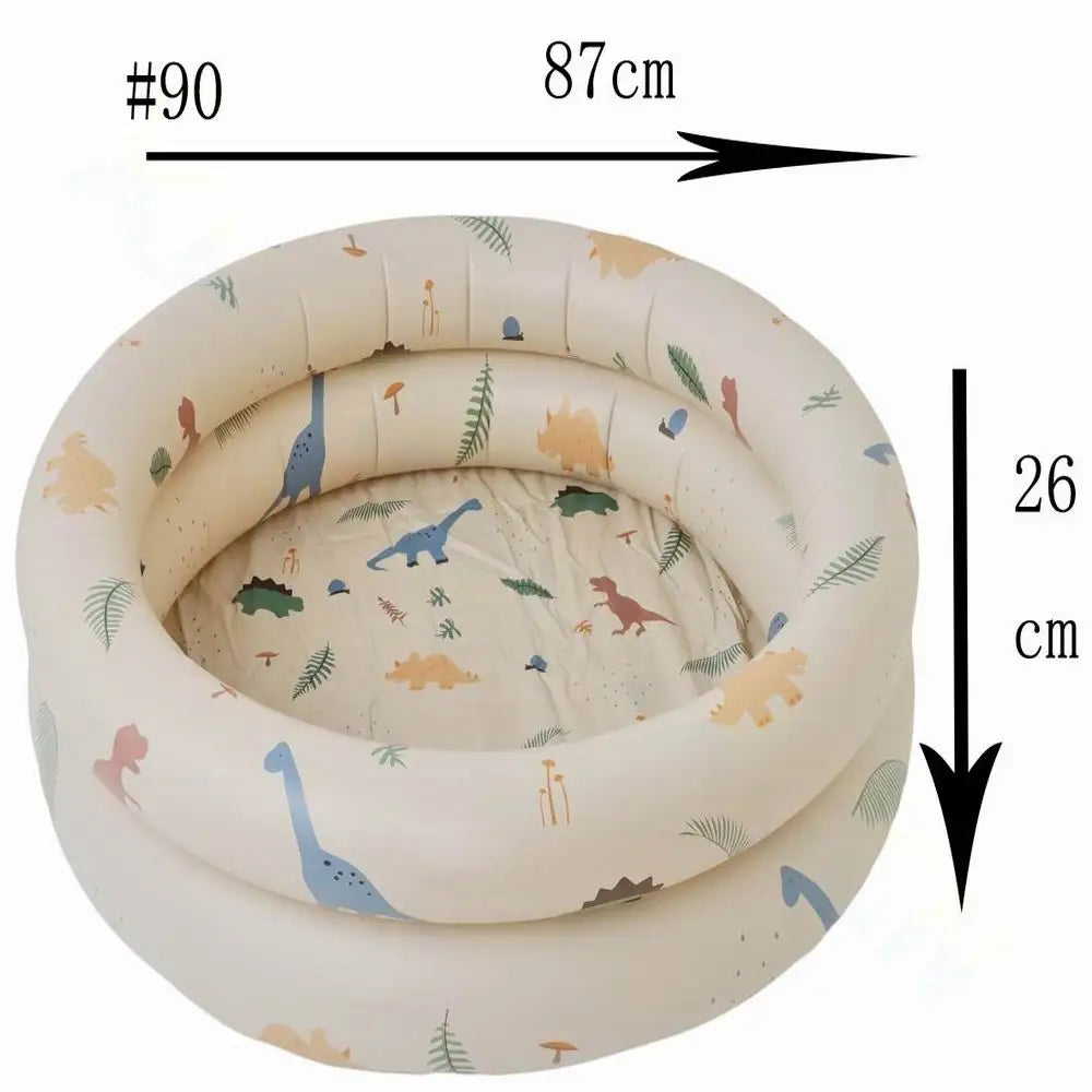 Variant image for Inflatable Mermaid and Dinosaur Swimming Pool for Kids, Durable PVC, Multiple Sizes 90CM-150CM, Fun Outdoor Summer Activity-8