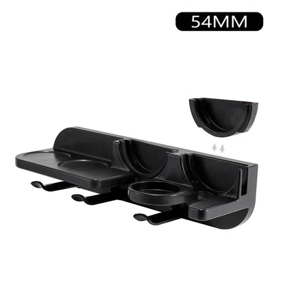 Wall Portafilter Rack Self Adhesive Espresso Holder Fits 51mm 54mm 58mm Coffee Setup Fall 2025 Space Saving Organizer