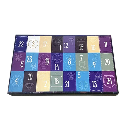 24-Piece Marvel PVC Action Figure Advent Calendar - Christmas Countdown Gift for Kids
