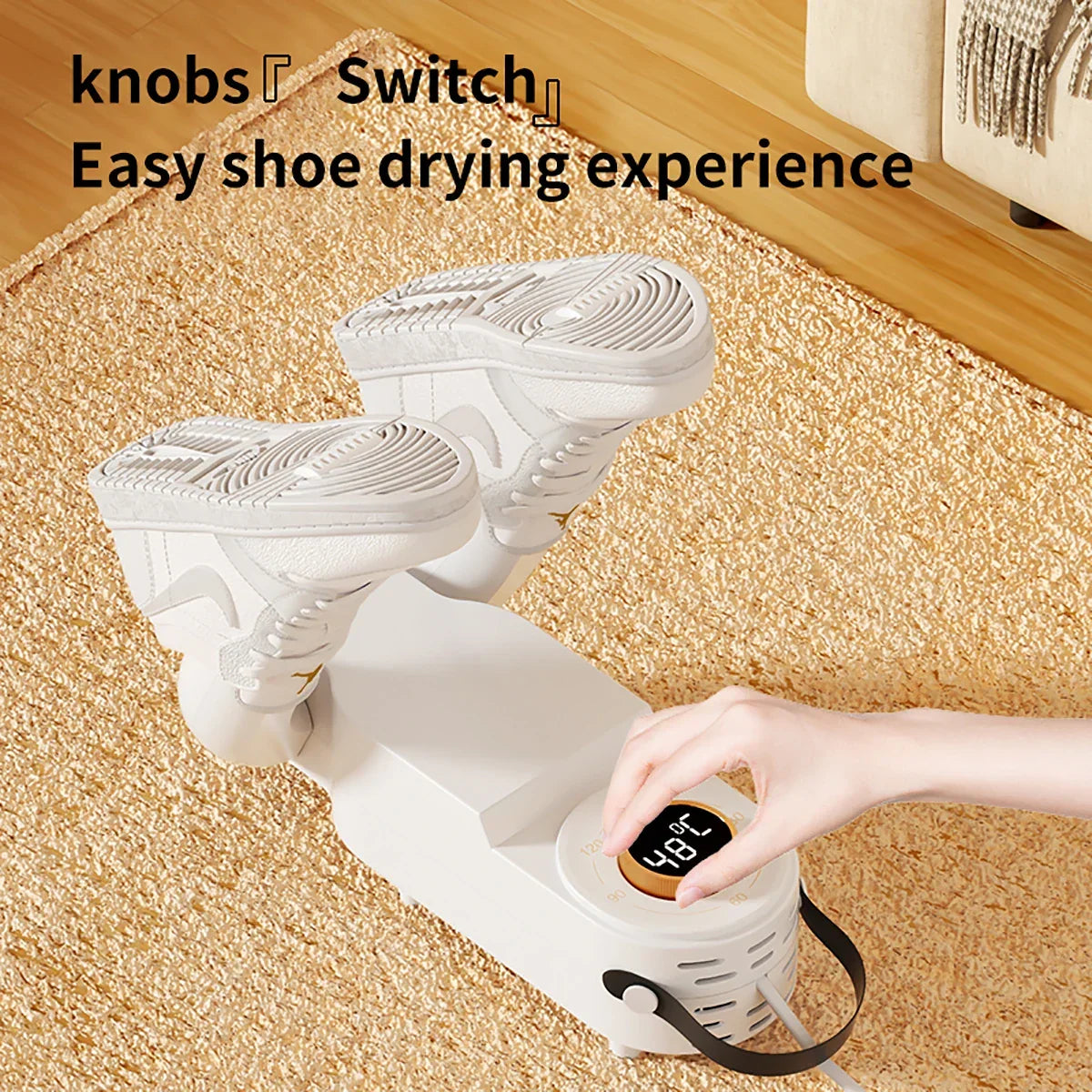 Shoe2025 Edition Dryer Dual Branch Boot Warmer UV Deodorizer, Fast Drying Shoe And Sock Maintenance Fall