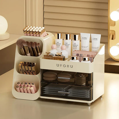 Storage Cosmetics Box Large Capacity Multifunctional Organizer Back To School 2026 Dorm Room Vanity