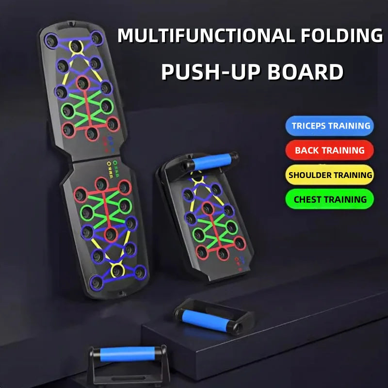 Push Up Board Foldable 28 Modes Household Workout Trainer