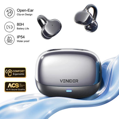 Conduction Bone Open Ear Bluetooth Earbuds Sports Gym