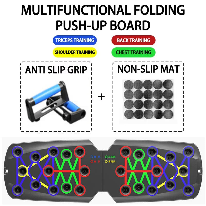 Push Up Board Foldable 28 Modes Household Workout Trainer