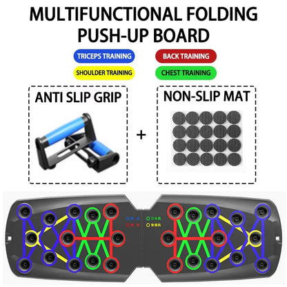 Push Up Board Foldable 28 Modes Household Workout Trainer
