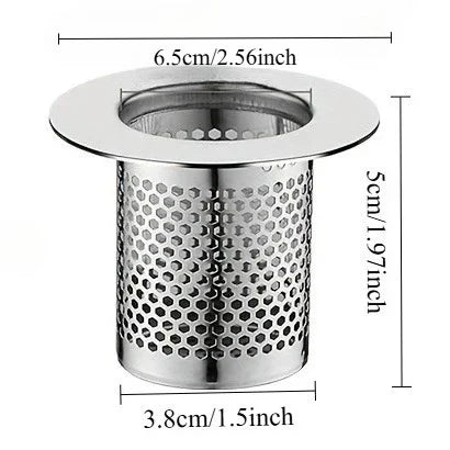 Drain Filter Sink And Shower Drain Catcher Fall 2026 Kitchen And Bathroom Protection Simple Install Hair Debris Block