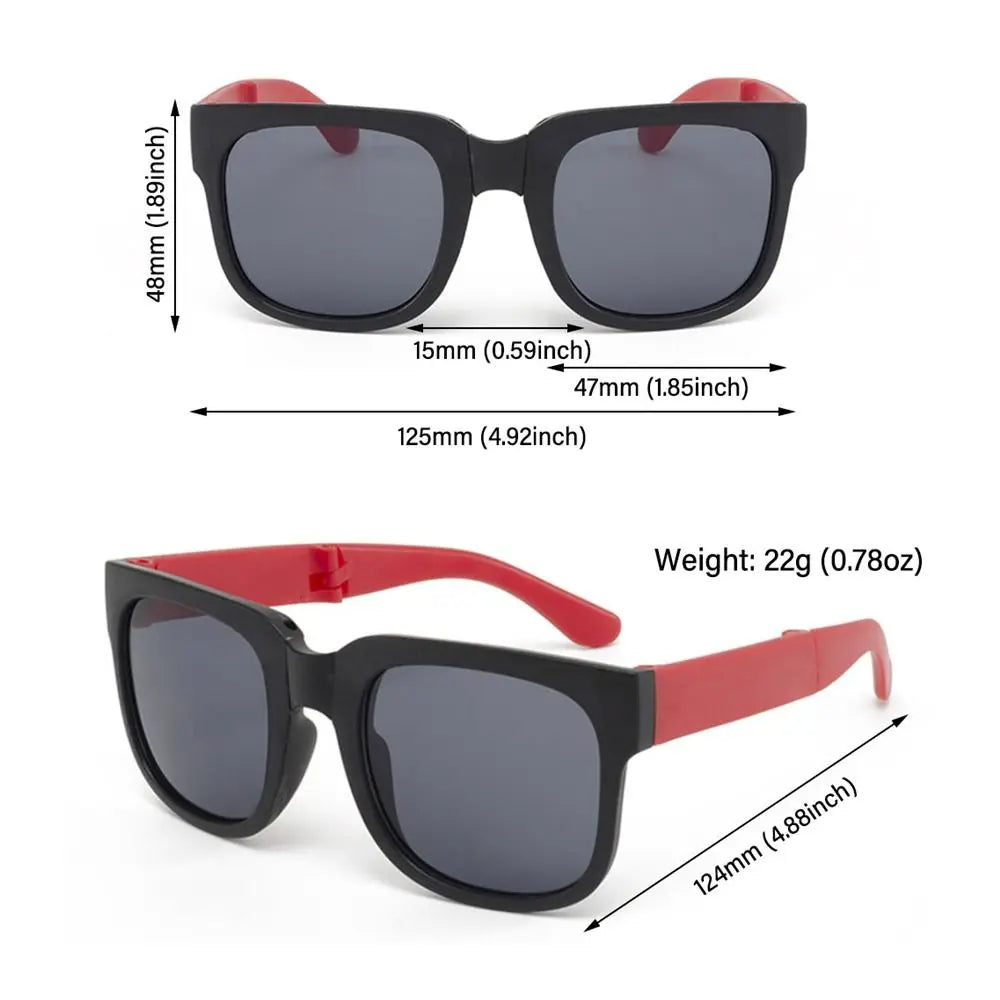 Sunglasses Kids Square Frame UV 400 Protection Outdoor Eyewear Summer 2026 Gift Idea