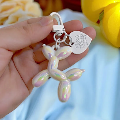 Dog Balloon Keychain Resin Cute Bag Pendant Fall 2025 Gift