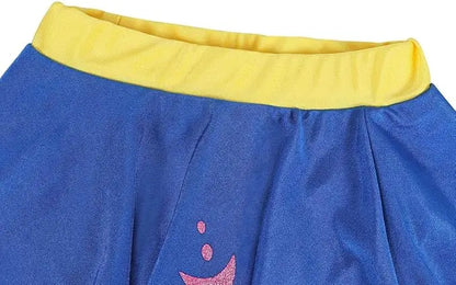 Sturdy Princess Print, Cotton-Poly, For Beach and Pool – Fast-Dry Girls Two-Piece Swimsuit