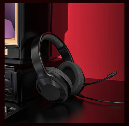 Gaming Headset Wired Light With Omnidirectional Mic