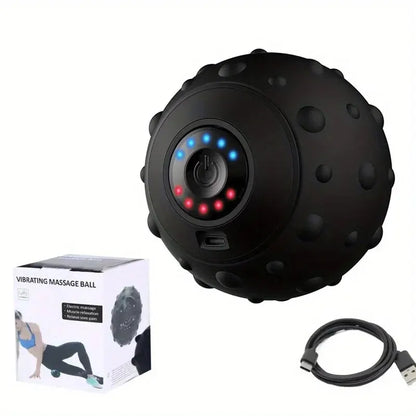 Massage Ball Battery-Powered Fascia Ball Sports Muscle Recovery Device Fall 2025 Travel-Friendly Deep Tissue Relief