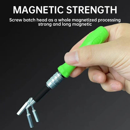 Travel-Friendly 32-in-1 Magnetic Screwdriver Kit - Essential Household Tools for Electronics Repair