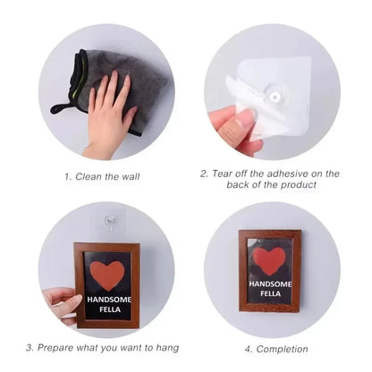 Adhesive Hooks 10 Pack No Drilling Wall Hooks Water-Resistant For Kitchen And Bathroom Fall 2026 Organization