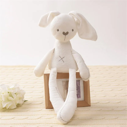 42CM Cute Cartoon Long Ears Rabbit Doll - Plush Toy for Children, Bunny Sleeping Mate, Stuffed Animal Gift