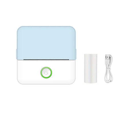 Mini HD Travel-Friendly Label Thermal Printer for Students, Bluetooth Inkless Printing Device