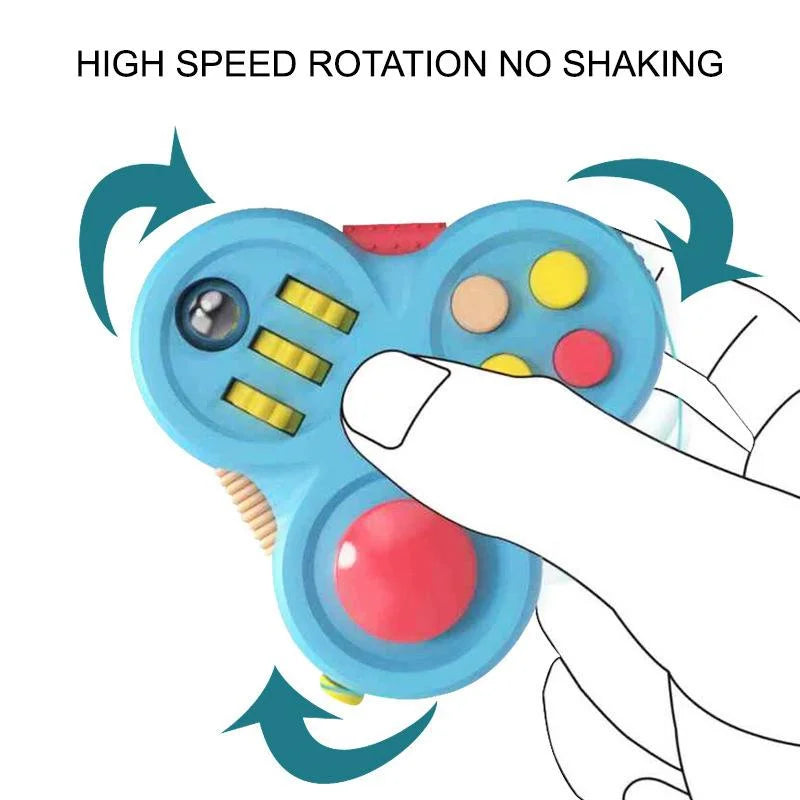 Fidget2025 Edition Toy Rotating Magic Spinner Calming Focus