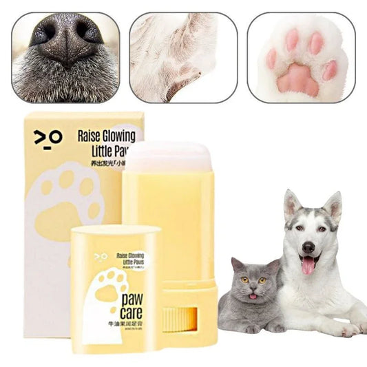 Pet Paw Balm for Dogs & Cats - 15g Moisturizer for Cracked Paws & Nose, Winter Maintenance Cream