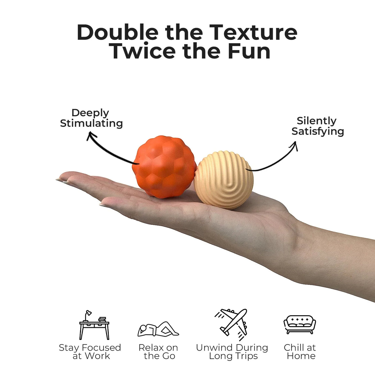 Ball Magnetic Fidget Toy Silicone Sensory Stress Relief