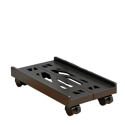 PC Tower Stand Flexible Ventilated Base With Casters