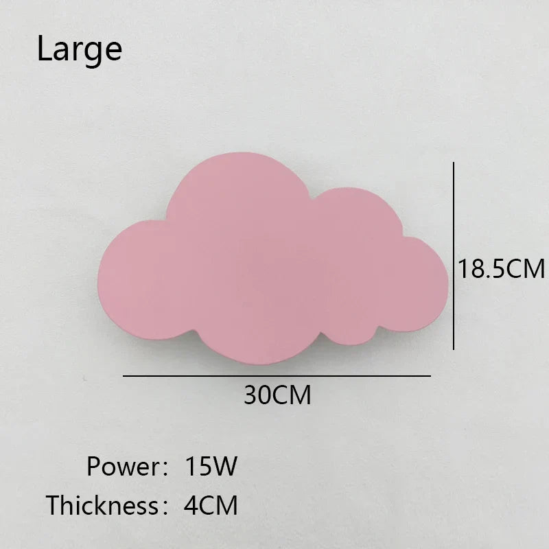 Wall Cloud Lamp Dimmable LED Nursery Light Remote Control Night Light Nursery Bedroom Decor Fall 2025 Cozy