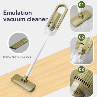 Kids Pretend Play Cleaning Kit - Broom & Vacuum Toy for Boys and Girls, 23-Piece Sanitation Fun