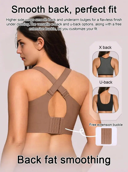 wire-free, full coverage, padded, everyday comfort – Supportive seamless women's bra
