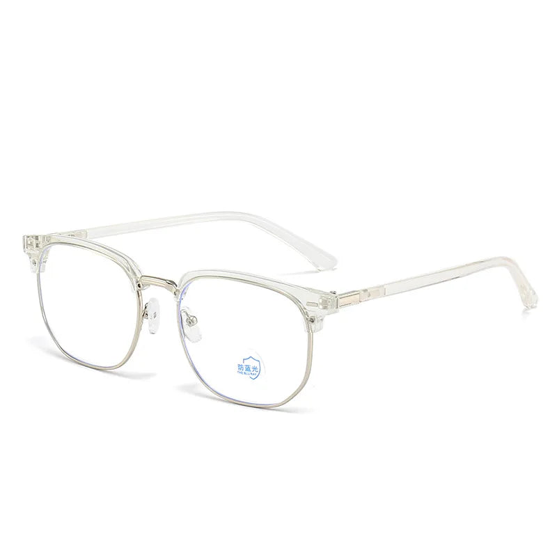 Light Blue Blocking Glasses Photochromic Rectangle Eyewear For Office And Computer Use Fall 2026 TikTok Viral Gift
