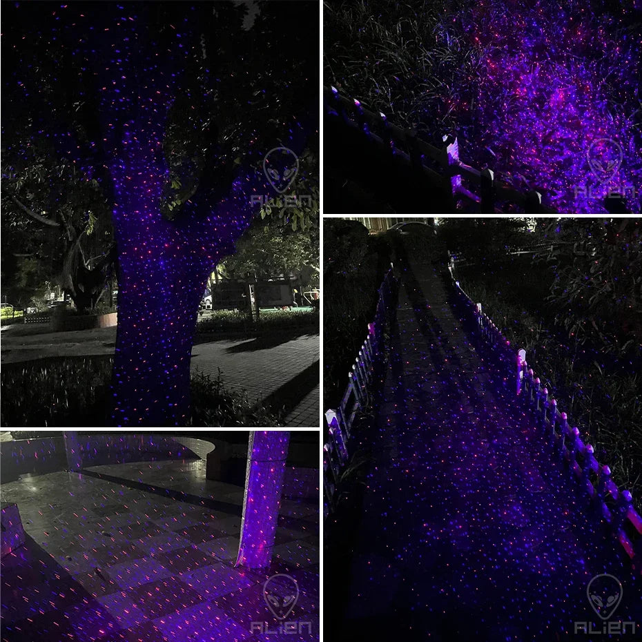 Christmas Laser Light Projector Water-Resistant Outdoor Garden