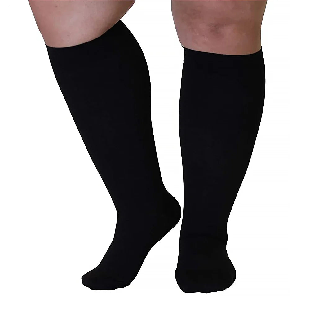 Varicose Veins Support Calf Sleeve Unisex S–7XL 2026 – Medical Grade Compression Stockings 34–46mmHg Class 3