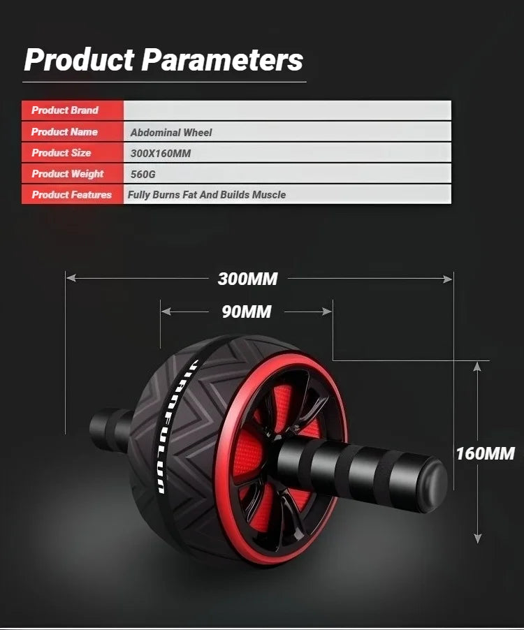 Ab Roller Wheel Core Trainer Non Slip Household Workout