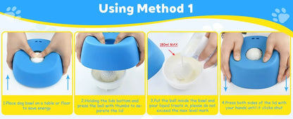 Anti-Slip Lick Mat 3/4 Cup Liquid Treat Holder for Dogs 2026 – Anti-Choking Slow Feeder Dog Bowl
