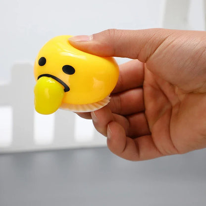 Relief Stress Egg Yolk Squeeze Toy Vomit Gag Funny Gift
