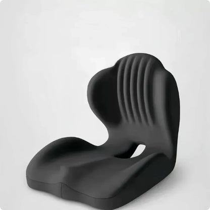 Comfort-Grip Lumbar Support for Office Chair and Car, Stress Relief – Memory Foam Seat Cushion