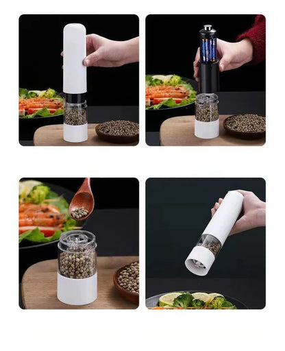 Motor-Driven Salt Pepper Grinder With LED Flexible Coarseness