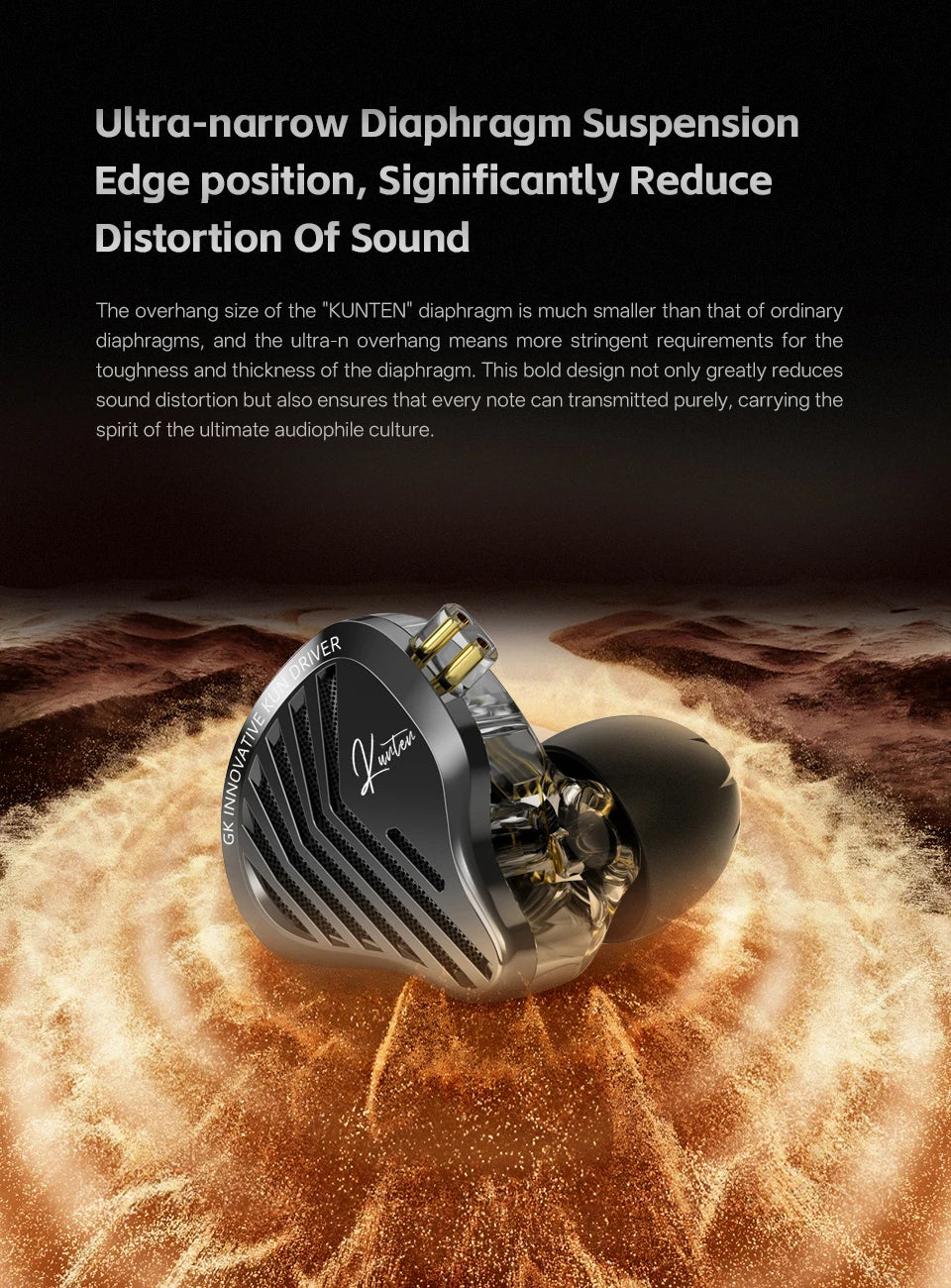Dynamic Earphones Driver HiFi Earbuds With Detachable Cable For DJ Use Summer 2026 Trend