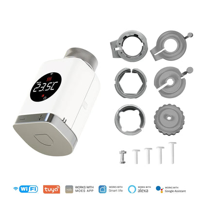 Smart2025 Edition Thermostat Radiator Valve TRV With WiFi ZigBee App Remote Control Energy Saving Fall