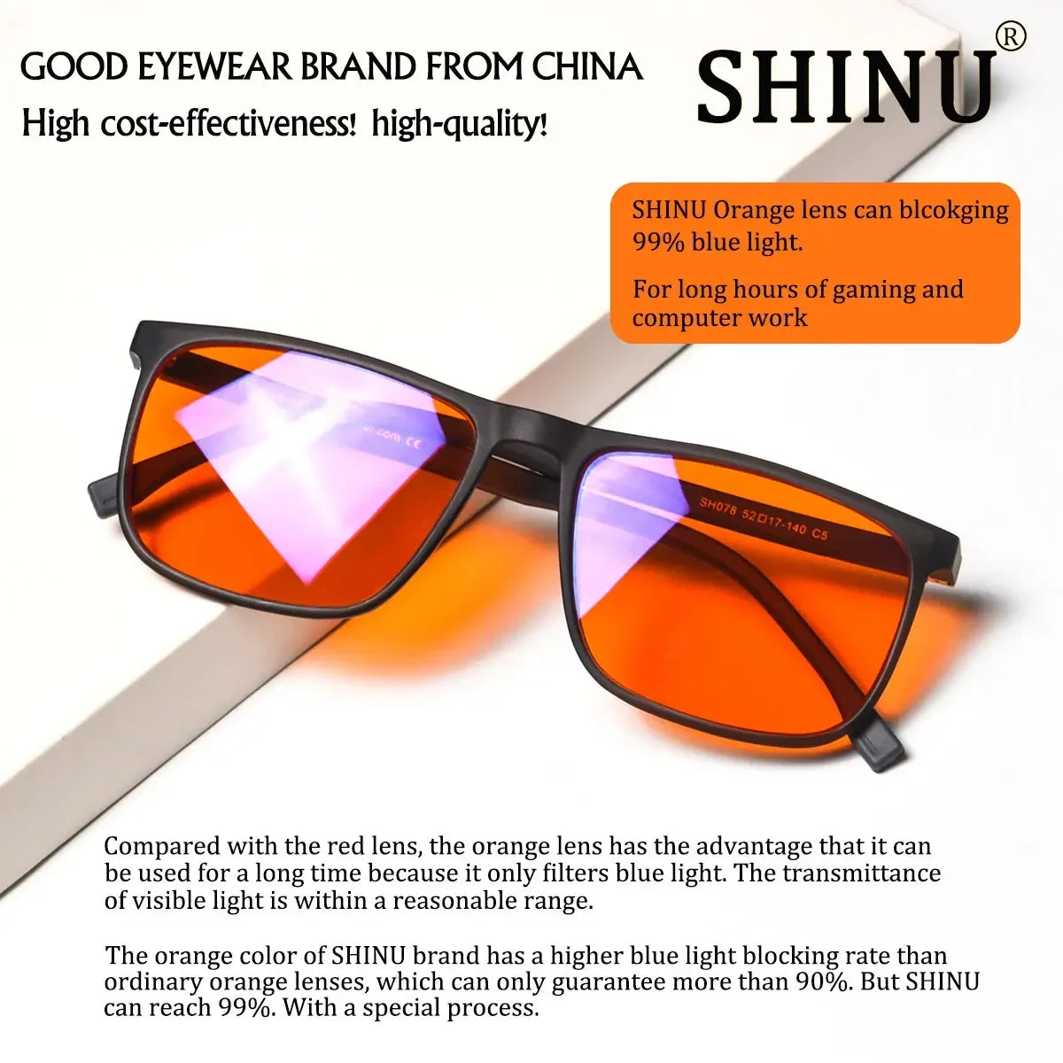Light Blue Blocking Glasses Anti Eye Strain Eyewear For Screens TikTok Viral Fall 2026 Gift Idea