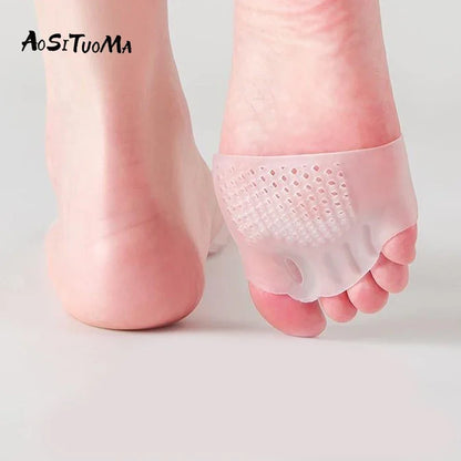Bunion Relief & Forefoot Cushion, Foot Support Household Use 2026 – Silicone Front Foot Pads 2-Pack