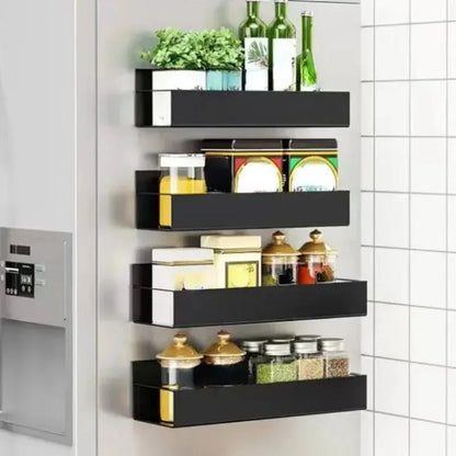 Magnetic2025 Edition Storage Shelf Cast Iron Side Hanging Organizer, Refrigerator And Washing Machine Space Saving