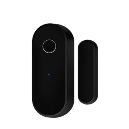 Tuya Smart Zigbee Door Sensor - Black Window Detector for Household Security System with Smart Life APP