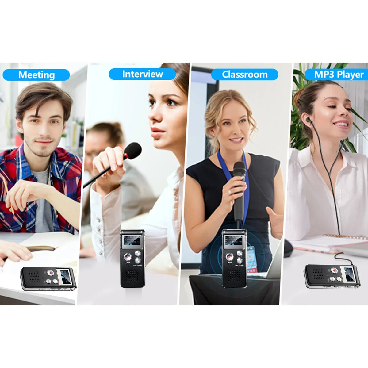 Recorder Voice Activated Mini Recorder for Lectures