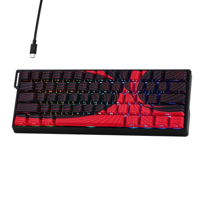 60 Mechanical Percent Hot Swap Keyboard Aluminum RGB Hall