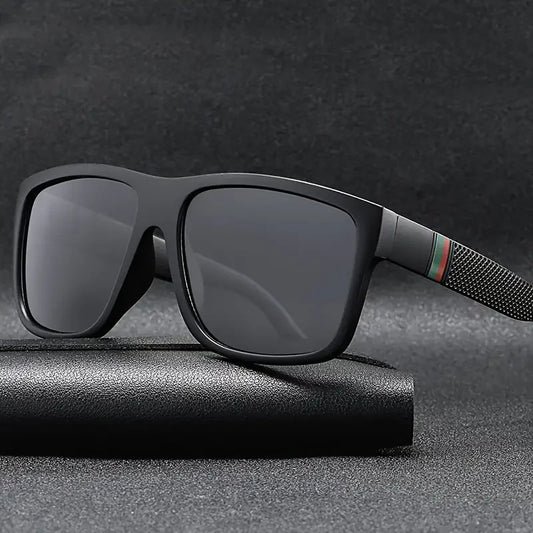 Fashion Square Polarized Sunglasses Men Women Black Sport Shades UV400 Trendy