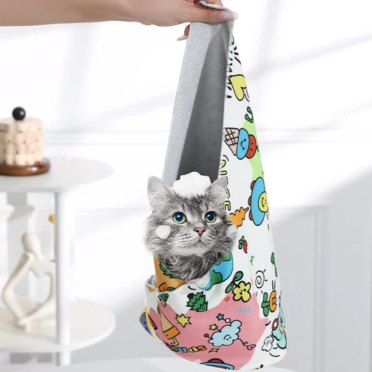 Magic Cloth Makeup Bag - Travel-Friendly Camera Lens Wrapping Storage, Self-adhesive Organizing Bag